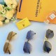 LV fashion new sunglasses sunglasses sunglasses Z1586E high quality and high quality with the tide of cool metal toad glasses