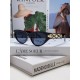 LV Louis Vuitton new cat-eye sunglasses   high-grade electroplated temples, men's and women's sun shades