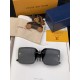 [TR Polarized Series] lv large frame sunglasses sunglasses classic box design, not pick face type, whether with a coat or dress are very temperamentally polarized lenses to prevent ultraviolet Model L8001