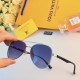 LV new sunglasses glasses driver polarized sunglasses men personalized Chao large frame toad driving driving fashion fishing