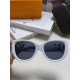 LV Louis Vuitton Retro cat eye butterfly sunglasses women large frame spicy girl round face show face small advanced sense of ultraviolet protection sunglasses tide ladies glasses