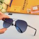 LV sunglasses men's driving special toadstool UV protection driver driving polarized ultra-light aviator sunglasses