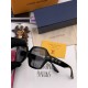 lv large frame sunglasses sunglasses classic square box design, do not pick face type, whether with a coat or dress are very temperament prevention UV Model Model L1147