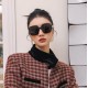 lv large frame sunglasses sunglasses classic square box design, do not pick face type, whether with a coat or dress are very temperament prevention UV Model Model L1147