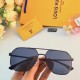 LV2024 new sunglasses nylon polarized driving fishing light luxury industrial style ultra-light flight trend sunglasses men