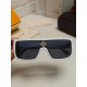 LV Louis Vuitton 2024 Europe and the United States men and women face cover thin new tide anti-ultraviolet all-in-one wind sunglasses sunglasses net red plate sunglasses super strong goggles