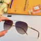 LV sunglasses female tide personality new Europe and the United States foreign trade popular men's sunglasses female driving windproof ultraviolet glasses