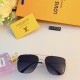 LV new men's sunglasses Europe and the United States explosion metal double beam fashion large frame sunglasses driving driving sunglasses female