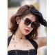 Newest LV Women's Polarized Sunglasses    Classic four-leaf clover elements    Retro style Straight model       6101