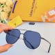 LV fashion men's polarized sunglasses comfortable and elegant premium feeling sunglasses driving driving glasses UV protection tide