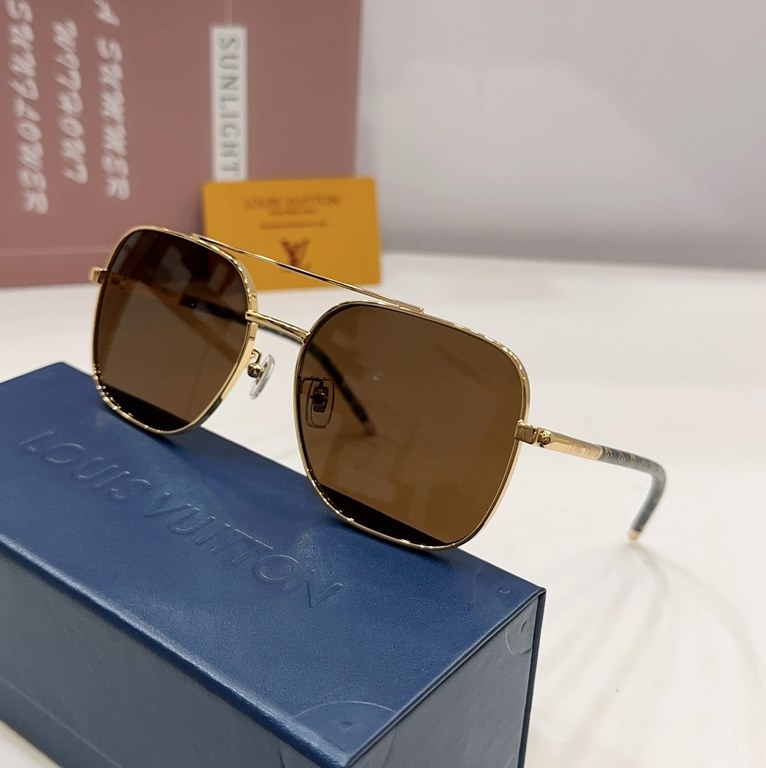 LOUIS VUITTO Louis Vuitton LV Sunglasses SIZE 62 mouth 13-145 Men's Square Sunglasses