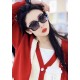 [TR Polarized Series] lv large frame sunglasses sunglasses classic box design, do not pick face type, whether with a coat or dress are very temperament polarized lenses to prevent ultraviolet Model Model L811