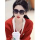 [TR Polarized Series] lv large frame sunglasses sunglasses classic box design, do not pick face type, whether with a coat or dress are very temperament polarized lenses to prevent ultraviolet Model Model L811