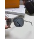 LV Louis Vuitton Sunglasses can be matched with near with myopia metal sunglasses men's fashion retro sunshade square frame glasses double beam sunglasses female models