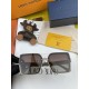 [TR Polarized Series] lv large frame sunglasses sunglasses classic box design, not pick face type, whether with a coat or dress are very temperamentally polarized lenses to prevent ultraviolet Model L1845