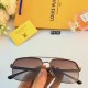 Lv2024 new men's driving toadstool sunscreen sunscreen double beam polarized sunglasses fashion trend sunglasses