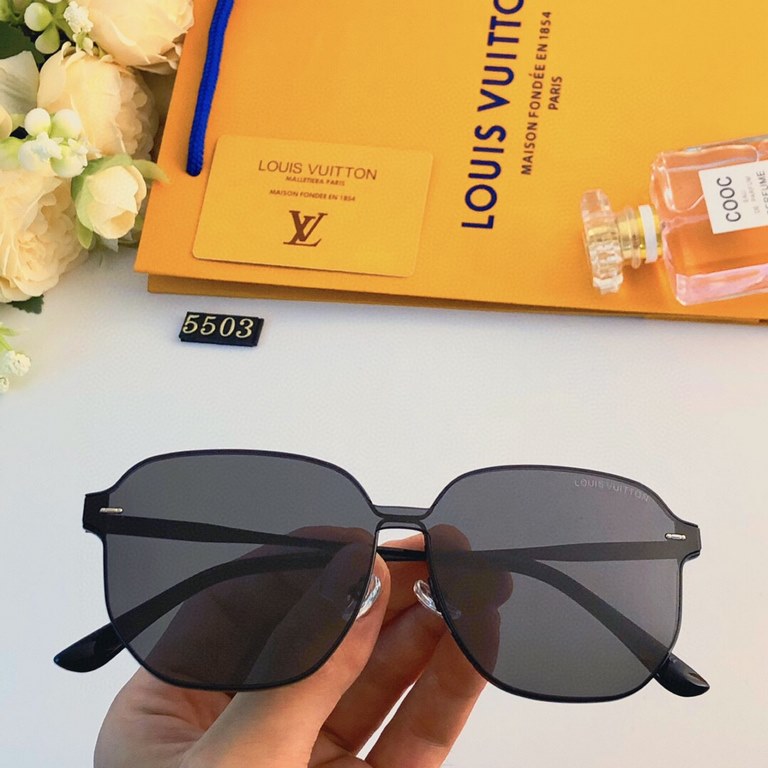 LV sunglasses women 2023 new tide premium sense ins anti-ultraviolet sunglasses ladies driving special glasses