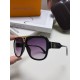 Lv Louis Vuitton 2024 new sunglasses retro personality avant-garde sunglasses model model tide cool high quality square frame unisex sunglasses