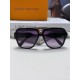 Lv Louis Vuitton 2024 new sunglasses retro personality avant-garde sunglasses model model tide cool high quality square frame unisex sunglasses