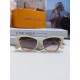 Lv Louis Vuitton 2024 new sunglasses classic family old flower with female senior sense show face small UV protection sunglasses retro simple large frame thin small red book the same models