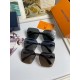 Louis Vuitton LV Women's Sunglasses   HD nylon lenses, classic four-leaf clover elements   Retro style Fashionable face repair Big brand model Fashion style 7211