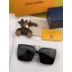 [TR Polarized Series] lv large frame sunglasses sunglasses classic box design, do not pick face type, whether with a coat or dress are very temperament polarized lenses to prevent ultraviolet Model Model L822