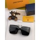 [TR Polarized Series] lv large frame sunglasses sunglasses classic box design, do not pick face type, whether with a coat or dress are very temperament polarized lenses to prevent ultraviolet Model Model L822