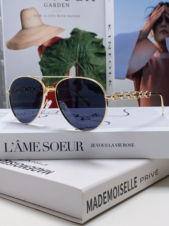 LV Louis Vuitton The story of the rose Liu Yifei with the same glasses 2024 new sunglasses toadstool sunglasses senior sense sunglasses ladies sunglasses