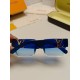 LV Louis Vuitton new sunglasses retro personality avant-garde sunglasses model model high quality plate high quality box