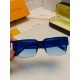 LV Louis Vuitton new sunglasses retro personality avant-garde sunglasses model model high quality plate high quality box