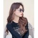 . NewBrand, LV Women's Polarized Sunglasses   TR Frames   Imported Polaroid HD Polarized lenses, metal logo inlaid temples, high-end customized design, wear a super model, travel and driving essentials. (No. 7106)