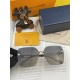 [Nylon Series] lv large frame sunglasses sunglasses classic box design, not pick face type, whether with a coat or dress are very temperament nylon polarized lenses to prevent ultraviolet Model L0612