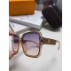 LV Louis Vuitton 2024 new women's square frame sunglasses driving sunglasses new sunglasses fashionable and generous comfortable and lightweight exquisite luxury ultra-lightweight