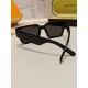 LV Louis Vuitton new sunglasses retro personality avant-garde sunglasses model model high quality plate high quality box