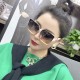 LV 2023 new women's square frame sunglasses driving sunglasses New sunglasses Fashionable and generous Comfortable and lightweight Exquisite luxury Ultra-light Model L7805