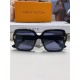 LV Louis Vuitton 2024 new women's square frame sunglasses driving sunglasses new sunglasses fashionable and generous comfortable and lightweight exquisite luxury ultra-lightweight