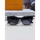 LV Louis Vuitton thick frame polygonal plate sunglasses female European and American wind UV protection sunglasses high goods show face small fashion trend female models