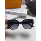 LV Louis Vuitton thick frame polygonal plate sunglasses female European and American wind UV protection sunglasses high goods show face small fashion trend female models