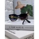 LV Louis Vuitton thick frame polygonal plate sunglasses female European and American wind UV protection sunglasses high goods show face small fashion trend female models