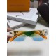 LV Louis Vuitton new sunglasses retro personality avant-garde sunglasses model model high quality plate high quality box