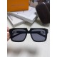 Lv Louis Vuitton star with the same sunglasses men and women Liu Zhuhong sunglasses tide driving mirror UV protection concave modeling Men and women universal