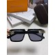 Lv Louis Vuitton star with the same sunglasses men and women Liu Zhuhong sunglasses tide driving mirror UV protection concave modeling Men and women universal