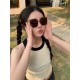 LV Louis Vuitton 2024 early spring new models Many stars with the same models.LV new large frame sunglasses Polaroid ultra-clear sunglasses