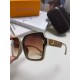 LV Louis Vuitton 2024 new women's square frame sunglasses driving sunglasses new sunglasses fashionable and generous comfortable and lightweight exquisite luxury ultra-lightweight