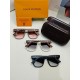 lv Louis Vuitton large frame sunglasses sunglasses classic box design, not pick face type, whether with a coat or a dress are very temperament polarized lenses to prevent ultraviolet rays