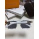 Lv Louis Vuitton star with the same sunglasses men and women Liu Zhuhong sunglasses tide driving mirror UV protection concave modeling Men and women universal