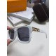 Lv Louis Vuitton star with the same sunglasses men and women Liu Zhuhong sunglasses tide driving mirror UV protection concave modeling Men and women universal