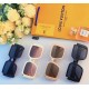 LV Europe and the United States large frame square sunglasses female driving driving street shooting repair face glasses sunscreen UV cross-border sunglasses