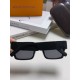 LV Louis Vuitton new sunglasses retro personality avant-garde sunglasses model model high quality plate high quality box