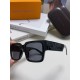 LV Louis Vuitton new sunglasses retro personality avant-garde sunglasses model model high quality plate high quality box